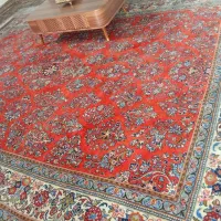 ساروق اراک زیبا نقشه گل آمریکایی ریزبافت