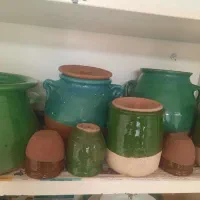 ظرف دیزی خوری سفالی