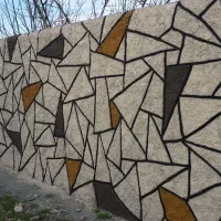 سیمان کار سیمانکاری ساده و طرح دار