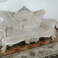 مبل سلطنتی 9 نفره به همراه میز تلویزیون و پذیرایی