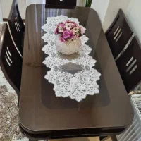میزناهارخوری ۶ نفره چوب راش