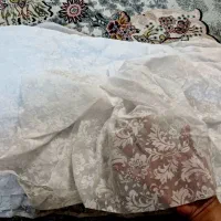چادر سفید عروس
