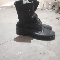 کفش چرم پوتین
