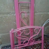 تخت خواب کودک دخترانه فلزی