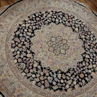 فرش گرد ۴ متری