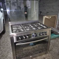 اجاق گاز تاکنو فر دار  استیل  امپراتور مدل Mefless