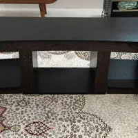 میز تلویزیون چوبی سه تیکه تمیز داری دوکیشو