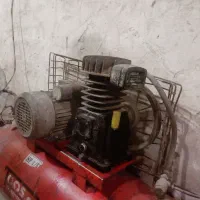 پمپ باد 150لیتری سایلنت. سیلند بزرگ