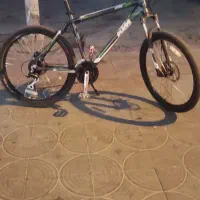دوچرخه حرفه ای مارک  ktm کی تی ام معاوضه با گوشی