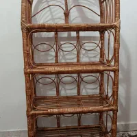 استندو کتابخانه حصیری
