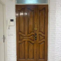 درب چوب راش دولنگه