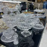 سرویس کریستال کاملا نو