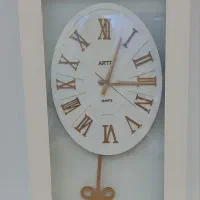 ساعت دیواری تمام چوب