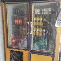 یخچال مغازه دو درب