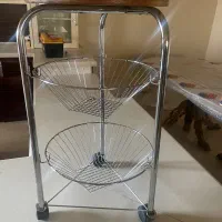 جای پیاز و سیب زمینی پایه استیل ضدزنگ وصفحه ام دیف
