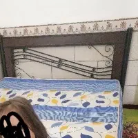 تخت دو نفره فرفورژه بدون تشک