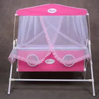 گهواره صورتی دخترانه