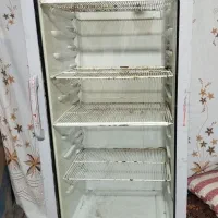 یخچال تک درب مغازه الکترو استیل