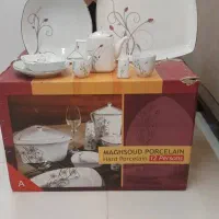 سرویس ظروف دست فول ۱۰۷ تکه چینی