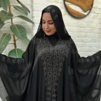 عبا خلیجی شال دار تمام نگین