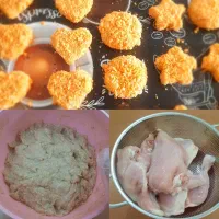 ناگت مرغ خانگی
