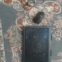 خنک کننده و موس لپ تاپ و شارژر ۱۰ وات