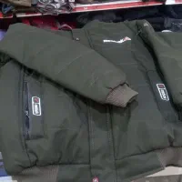 کاپشن مشکی برزنت مردانه و زنانه تولیدی امیر دادا