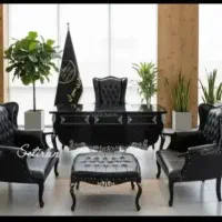مبلمان اداری چرمینه 888