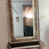 آینه کنسول استخوانی درحدنو