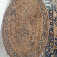 میز چوبی کارشده انتیک
