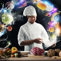 کمک آشپز ایرانی آقا و دستیار آشپز حرفه ای