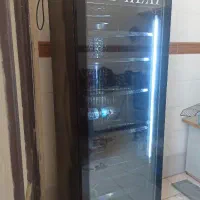 فروش یخچال مغازه 60سانتی تو مشکی مخصوص
