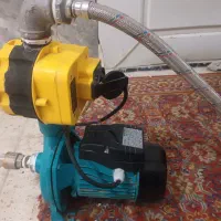 فروش پمپ آب اتومات نیم اسب بخار و یک عدد فن هواکش