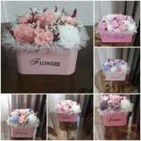 باکس گل شمع کادویی و دکوری