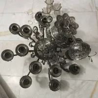 لوستر سنگین برنزی