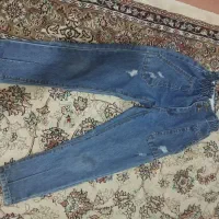 شلوار لی دخترانه مام استایل