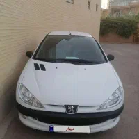پژو ۲۰۶ تیپ۲ مدل ۱۳۹۸ سفید ۱۱۱هزار کار میبدِ یزد