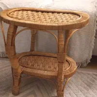عسلی حصیری دو طبقه