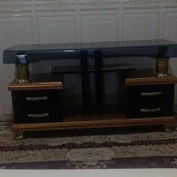 میز تلویزیون چهار کشو سالم و نو