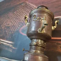سماورروسی قدیمی8مهره روسی
