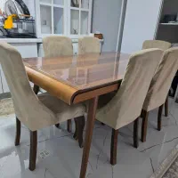 میز غذاخوری شش نفره