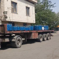 تریلی کفی.سه محور.بالنی