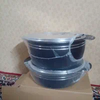ماهیتابه و قابلمه تفلون سایز بزرگ ۸ تا ۱۰ نفره