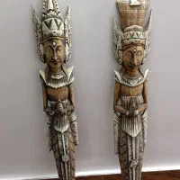 مجسمه چوبی دست ساز