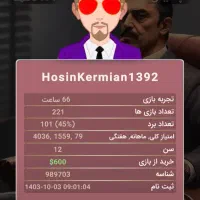 اکانت بازی پدر خوانده با ۶۶ساعت سابقه بازی و ۶۵۰۰