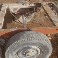 شاسی دو چرخ مخصوص تانکر فنر دار مرتب وسالم