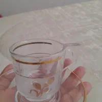 نیم لیوان اوشن تایلندی. استکان نعلبکی ایتالیایی
