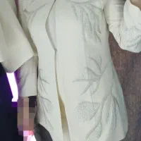 کت شلوار مزونی کارشده جنس درجه ۱