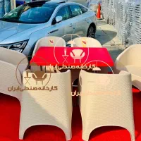 صندلی پلاستیکی باغی کافه طرح ایمان
