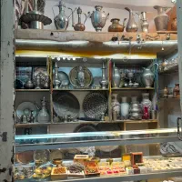 فروش کلی وسایل آنتیک قدیمی عتیقه ورشو نقره و ...